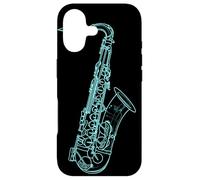 Custodia per iPhone 17 Saxofono Sketch Marching Band