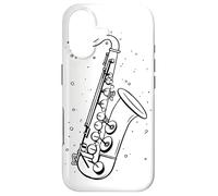 Custodia per iPhone 17 Saxofono Strumento ad ancia abbozzata