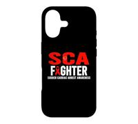 Custodia per iPhone 17 SCA Awareness Fighter - Consapevolezza improvvisa dell'arresto cardiaco