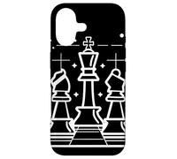 Custodia per iPhone 17 Scacchi Pezzi Una Linea Disegno Gioco da tavolo