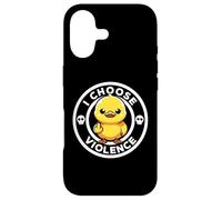 Custodia per iPhone 17 Scelgo la violenza oggi Duck Ironia e sarcasmo Funny Duck