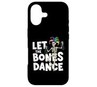 Custodia per iPhone 17 Scheletro danzante Mardi Gras Let The Bones Dance Funny Parade