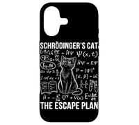 Custodia per iPhone 17 Schrodinger Cat Escape Plan Fisica Quantistica Gatto