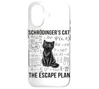 Custodia per iPhone 17 Schrodinger Cat Escape Plan Meccanica quantistica Fisica