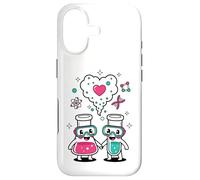 Custodia per iPhone 17 Science Love Vibes Chemistry Lab Carino San Valentino