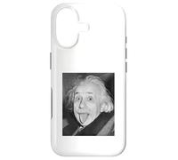 Custodia per iPhone 17 Scienziato geniale Tongue Out 1951 - Retro Fisica Leggenda Arte