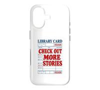 Custodia per iPhone 17 Scopri altre storie Biblioteca Card Book Lover