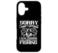Custodia per iPhone 17 Scritta divertente pescatore, scritta Fischer Gr.: S-XXXL