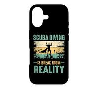 Custodia per iPhone 17 Scuba Diving Is Break From Reality Funny Dive Diver