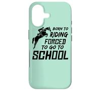 Custodia per iPhone 17 Scuola di equitazione Equestre, Salto ad Ostacoli Cavallo