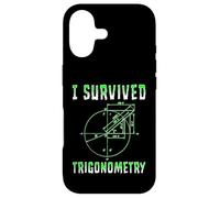 Custodia per iPhone 17 Scuola di matematica di trigonometria divertente sono sopravvissuto