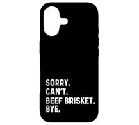 Custodia per iPhone 17 Scusa Can't Beef Brisket Bye Bye - BBQ Barbeque Cook Chef