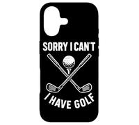 Custodia per iPhone 17 Scusa I Can't I Have Golf Divertente Citazione Golf