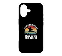 Custodia per iPhone 17 Scusa per quello che ho detto prima di fare Tai Chi!