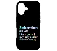 Custodia per iPhone 17 Sebastian come un ragazzo normale solo più cool leggenda King First