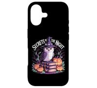 Custodia per iPhone 17 Secrets of the Night Witch Owl Zucca Halloween Gothic