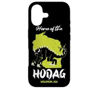 Custodia per iPhone 17 Sede del criptide americano dello stato del Wisconsin di Hodag