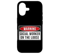 Custodia per iPhone 17 Segnale di avvertimento - Assistente sociale sulla citazione di lavoro divertente sciolto