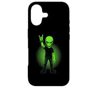 Custodia per iPhone 17 Segno A Mano Extraterrestre Metalhead Le Corna Del Diavolo