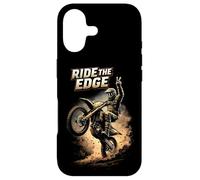 Custodia per iPhone 17 Segno della pace mimetico per motocross Dirt Bike Racing