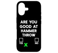 Custodia per iPhone 17 Sei bravo a Hammer Throw Yes or No - Funny Hammer Throw