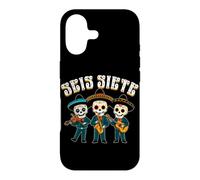 Custodia per iPhone 17 Seis Siete Souls Giorno Dei Morti Dia De Los Muertos 67 Meme