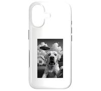 Custodia per iPhone 17 Selfie UFO Labrador Retriever con divertente gioco di parole