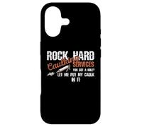 Custodia per iPhone 17 Servizi di calafataggio duro rock Hai un buco Lasciami mettere Caulk