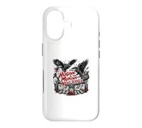 Custodia per iPhone 17 Servizio notizie Huginn e Muninn Corvo vichingo norreno
