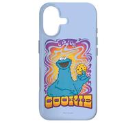 Custodia per iPhone 17 Sesame Street Psychedelic Cookie Monster C è per Cookie
