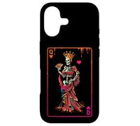 Custodia per iPhone 17 Set di biglietti per San Valentino con costume di Halloween da Regina di