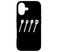 Custodia per iPhone 17 Set di cucchiai da cucina per disegnare la cucina degli