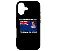 Custodia per iPhone 17 Seven Mile Beach - Bandiera delle Isole Cayman, effetto invecchiato