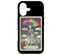 Custodia per iPhone 17 Shade Never Made Anyone Less Gay Pride Tarocchi Scheletro
