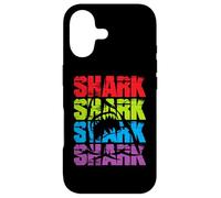 Custodia per iPhone 17 Shark Cool Summer Look per uomini, donne e bambini