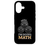 Custodia per iPhone 17 Shhh I'm Doing Math Fitness Sollevamento Pesi Allenamento Allenamento