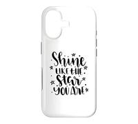 Custodia per iPhone 17 Shine Like The Star You Are Citazione motivazionale