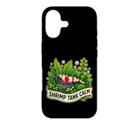 Custodia per iPhone 17 SHRIMP TANK CALM Gamberetto Piante Acquatiche Bolle