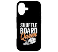 Custodia per iPhone 17 Shuffleboard Queen Player Board Gioco da tavolo Amante Shuffle Board