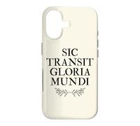 Custodia per iPhone 17 Sic Transit Gloria Mundi Filosofia latina
