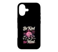 Custodia per iPhone 17 Sii Gentile con la Tua Mente Cervello Divertente