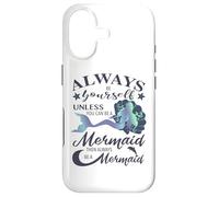 Custodia per iPhone 17 Sii sempre te stesso a meno che tu non possa essere un regalo sirena
