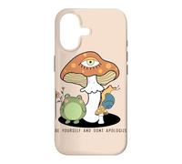 Custodia per iPhone 17 Sii te stesso non scusarti Cottagecore Frog