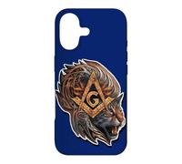 Custodia per iPhone 17 Simbolo massonico con "una potente tigre", massone S&C