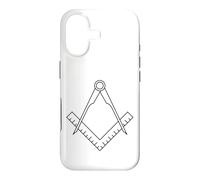 Custodia per iPhone 17 Simbolo massonico massonico bussola quadrata massoneria occulta