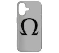 Custodia per iPhone 17 SIMBOLO OMEGA ALFABETO GRECO MITOLOGIA FRATERNITÀ SORORITÀ