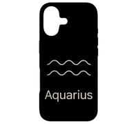 Custodia per iPhone 17 Simbolo zodiacale Acquario Segno astrologico minimo