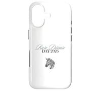 Custodia per iPhone 17 Simpatica zebra per la consapevolezza delle malattie rare per donne, uomini, bambini