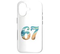 Custodia per iPhone 17 Six SSix Seven Beach Summer Waves Fun Ragazze Bambini Uomo
