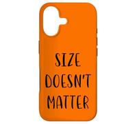 Custodia per iPhone 17 Size doesn't matter Idea divertente White Lie Party